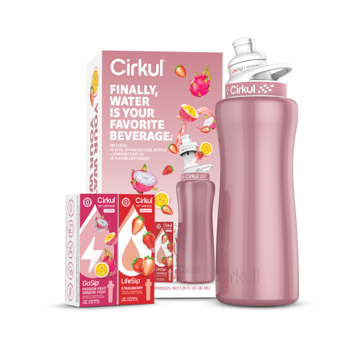 32oz. Rose Gold Stainless Steel Bottle Starter Kit - Home Choice F8
